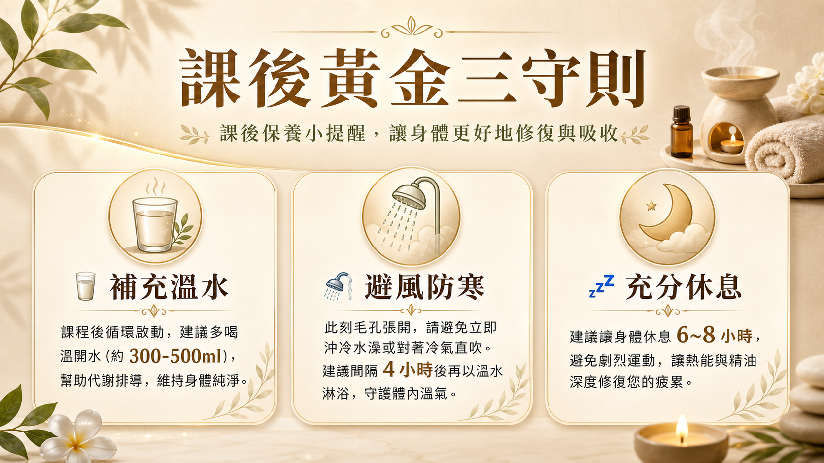 課後黃金三守則活動圖